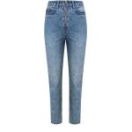 Reduzierte Blaue Loose Fit Ksubi High Waist Jeans mit Reißverschluss aus Baumwolle für Damen Größe XL für den für den Sommer 