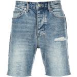 Blaue Ksubi Jeans-Shorts mit Reißverschluss aus Denim für Herren Größe XXL Weite 30 