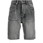 Reduzierte Schwarze Ksubi Jeans-Shorts aus Denim für Herren Weite 30, Länge 32 