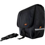 Schwarze KTM Gepäckträgertaschen 18l mit Reißverschluss klein 