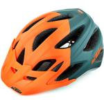 KTM Fahrradhelm orange matt/Petrol matt Factory Character Helm Mit Fidlock Verschluss 58-62 cm