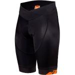 KTM Women's Lady Line Shorts Without Braces (Black/Orange)