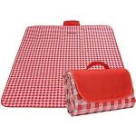 Reduzierte Rote Picknickdecken & Gartendecken aus PVC mit Tragegriffen 200x200 