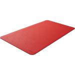 Kübler Sport® Gymnastikmatte mit Ösen, Rot, 200 x 85 x 1 cm Rot