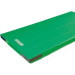Kübler Sport® Superleicht-Turnmatte, Grün, 150 x 100 x 6 cm, Mit Klettbandecken Grün
