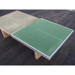 Kübler Sport® Tischtennis-Sanierungsplatten, Granitgrün Granitgrün