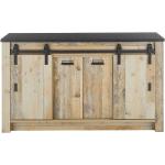 Braune Brandolf Rechteckige Küchenunterschränke aus Holz Breite 150-200cm, Höhe 50-100cm, Tiefe 50-100cm 