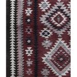 Rote Vintage Küchenteppiche & Küchenläufer Matte aus Textil rutschfest 