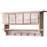 Shabby Chic Holzküchenregale aus Massivholz mit Schublade Breite 0-50cm, Höhe 0-50cm, Tiefe 0-50cm 