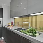 Goldene Kerabad Küchenrückwände aus Aluminium 