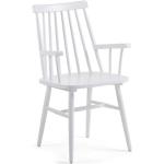 Weiße 4Home Holzstühle lackiert aus Massivholz mit Armlehne Breite 50-100cm, Höhe 50-100cm, Tiefe 50-100cm 2-teilig 