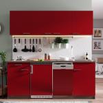 Reduzierte Rote Respekta Küchenmöbel aus MDF Energieklasse mit Energieklasse F Breite 150-200cm, Höhe 200-250cm, Tiefe 50-100cm 
