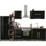 Schwarze Küchen & Küchenzeilen Breite günstig 300-350cm kaufen online