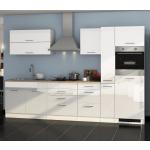 Weiße Held Möbel Mailand Küchenschränke aus MDF Energieklasse mit Energieklasse E Breite 300-350cm, Höhe 200-250cm, Tiefe 50-100cm 