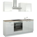 Weiße Höffner Küchenmöbel Breite 150-200cm 