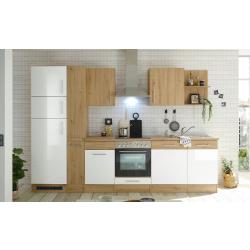 Küchenzeile mit Elektrogeräten Emmen - 310 cm - 211 cm - 60 cm - Küche > Küchenblöcke