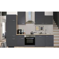 Küchenzeile ohne Elektrogeräte - 280 cm - 60 cm - Küche > Küchenblöcke