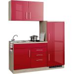 Rote Held Möbel Küchenmöbel aus MDF Energieklasse mit Energieklasse E Breite 150-200cm, Höhe 200-250cm, Tiefe 50-100cm 