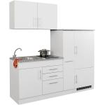 Weiße Held Möbel Küchenmöbel Energieklasse mit Energieklasse E Breite 150-200cm, Höhe 200-250cm, Tiefe 50-100cm 
