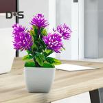 Violette Künstliche Orchideen aus Kunststoff 