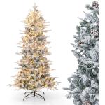 Reduzierte Weiße 180 cm Künstliche Weihnachtsbäume 