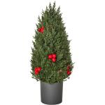 Reduzierte Grüne Homcom Künstliche Weihnachtsbäume aus Kunststoff 