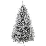 Weiße 90 cm Runde Künstliche Weihnachtsbäume aus Kunststoff 