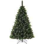 Grüne 120 cm Runde Künstliche Weihnachtsbäume aus Kunststoff 