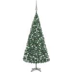 Grüne vidaXL Künstliche Weihnachtsbäume glänzend aus Stahl 