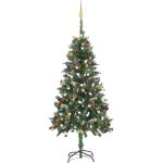 Grüne 150 cm vidaXL LED-Weihnachtsbäume matt aus Kiefer 