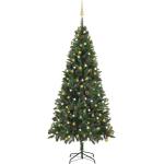 Grüne 210 cm vidaXL LED-Weihnachtsbäume 