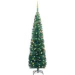 Grüne vidaXL LED-Weihnachtsbäume matt 