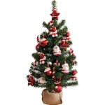 Rote Lafiora Künstliche Weihnachtsbäume mit Ornament-Motiv 