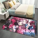Moderne Badteppiche mit Anime-Motiv aus Stoff schmutzabweisend 