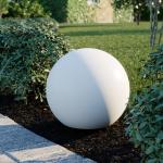 Reduzierte Weiße Runde Leuchtkugeln Garten aus Kunststoff 