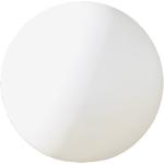 KIOM Kugelleuchte Gartenkugel GlowOrb white 45cm Ø E27 10477 - weiß Kunststoff 10477