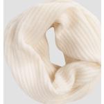 Weiße Unifarbene Schlauchschals & Loop-Schals aus Kaschmir für Damen für den für den Sommer 