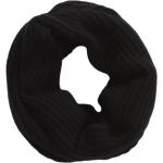 Schwarze Unifarbene Schlauchschals & Loop-Schals aus Kaschmir für Damen für den für den Sommer 