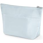 Hellblaue TCHIBO Kulturtaschen & Waschtaschen mit Reißverschluss aus Kunststoff für Herren 