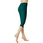 Grüne Elegante Kunert Velvet Caprihosen aus Samt für Damen Größe L Weite 44 