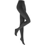 Anthrazitfarbene Kunert Velvet Damenstrumpfhosen aus Samt Größe 44 3-teilig 