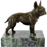Kunst & Ambiente - Bulldogge/Bully - Bergmann - Hunde Skulptur - Wiener Bronze Figur - Statuen online kaufen - Wohndeko - Innen