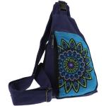 Blaue Hippie Kunst und Magie Bodybags mit Mandala-Motiv aus Baumwolle für Herren 