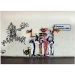 Moderne Banksy Nachhaltige Leinwanddrucke 30x40 