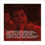Muhammad Ali Quadratische Poster 40x40 