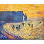 Moderne Kunst für Alle Claude Monet Claude Monet Digitaldrucke matt aus Glas 40x50 