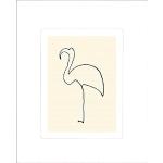 Moderne Kunst für Alle Pablo Picasso Pablo Picasso Picasso Kunstdrucke mit Flamingo-Motiv aus Glas 50x60 