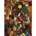Kunstdruck/Poster: Paul Klee "Der Vollmond" - hochwertiger Druck, Bild, Kunstposter, 40x50 cm