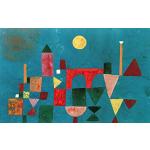 Rote Kunst für Alle Paul Klee Poster matt Querformat 