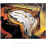 Kunstdruck/Poster: Salvador Dalí Soft Watch - hochwertiger Druck, Bild, Kunstposter, 40x30 cm